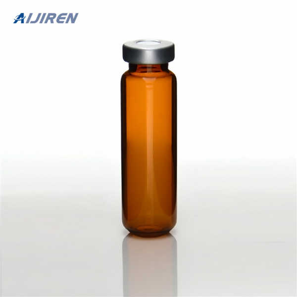 hot selling 10ml amber gc vials with crimp top manufacturer 